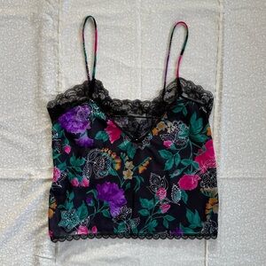 Frederick's of Hollywood Black Lace Top
